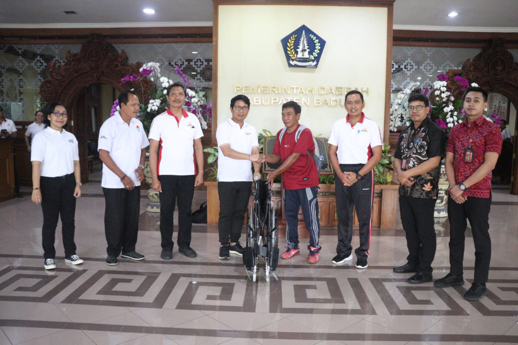 Sekda Badung Terima Yayasan Sarahita Parama Dharma